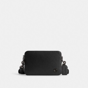 Black Men Coach Charter 19 Crossbody Bags | NZ_CH94053