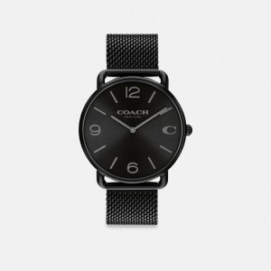 Black Men Coach Elliot 41 Mmout Watches | NZ_CH10113