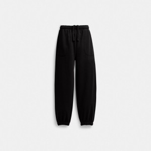 Black Men Coach Essential Solid Joggers | NZ_CH39239