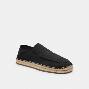 Black Men Coach Reilly Espadrille | NZ_CH38493