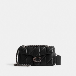Black Women Coach Tabby 20 With Quilting Nappa Leather Shoulder Bags | NZ_CH74511