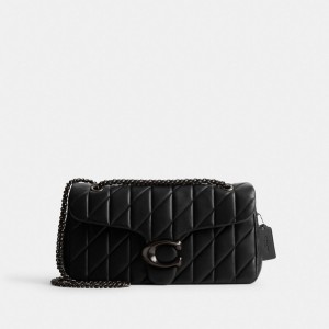 Black Women Coach Tabby 33 With Quilting Nappa Leather Shoulder Bags | NZ_CH12935