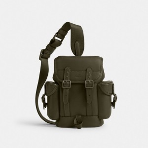 Green Men Coach Hitch 13 Crossbody Bags | NZ_CH24498