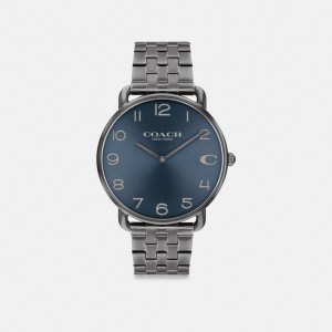 Grey Men Coach Elliot 41 Mm Watches | NZ_CH38242