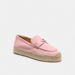 Pink Women Coach Camilla Soft Espadrille | NZ_CH58768