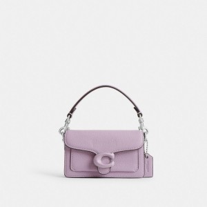 Silver / Purple Women Coach Tabby 12 Crossbody Bags | NZ_CH88786